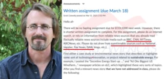 Georgia professor bans Fox News