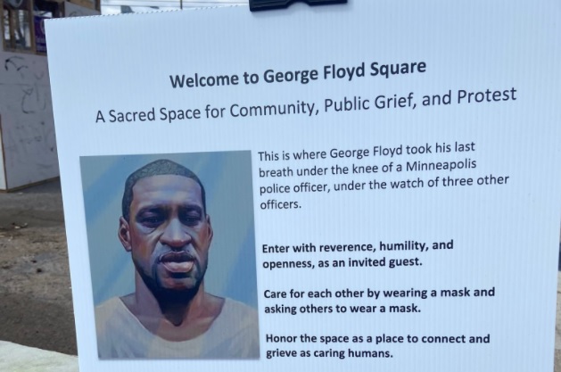 George Floyd Square White People