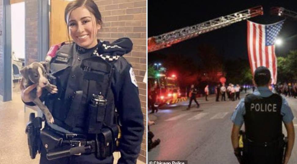 Shot In The Head Between The Eyes Female Chicago Cop Killed Another