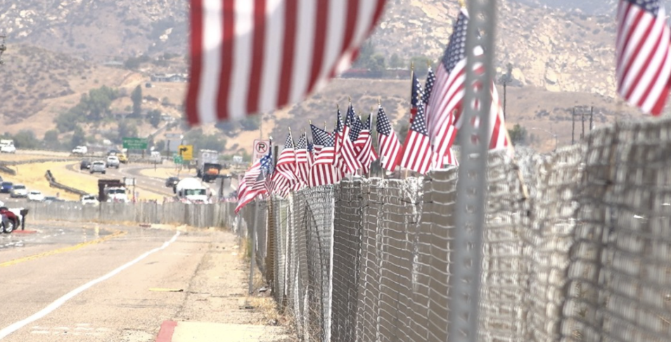 'Take Me to Jail': Residents Put Flags Back Up after Caltrans Removes 100 American Flags - Todd Starnes