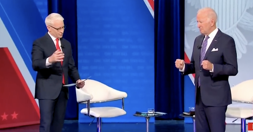 Biden At CNN Town Hall What Am I Doing Here Todd Starnes