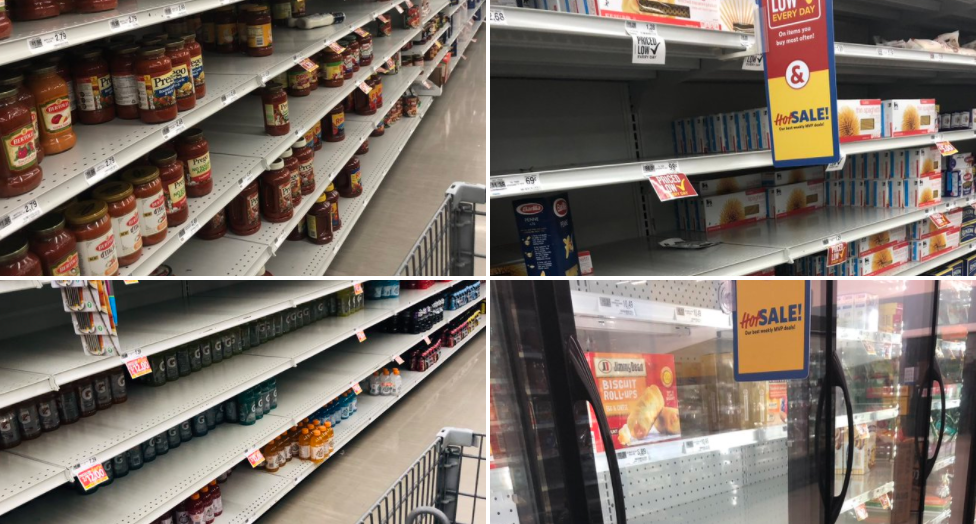 Empty Shelves at Stores Across America Todd Starnes